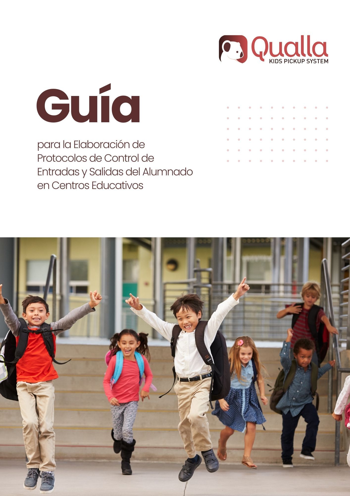 Portada Guía protocolos entradas y salidas del alumnado